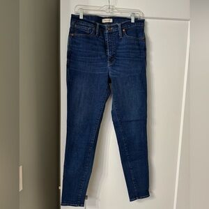 Madewell 10” rise skinny jeans - 31 Tall